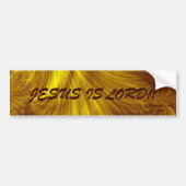 JESUS IS LANG... RELIGIEUZE BUMPERSTICKERS (Voorkant)