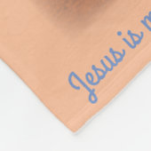 Jesus is Light Beachside Blanket Fleece Deken (Hoek)