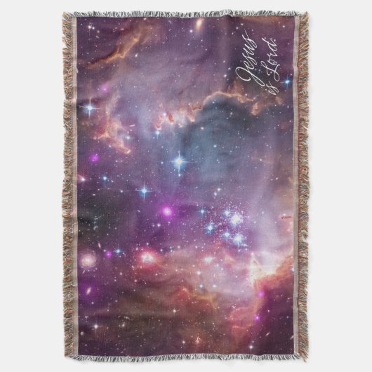 Jesus is Lord 5 Throw Blanket Deken (Voorkant Verticaal)