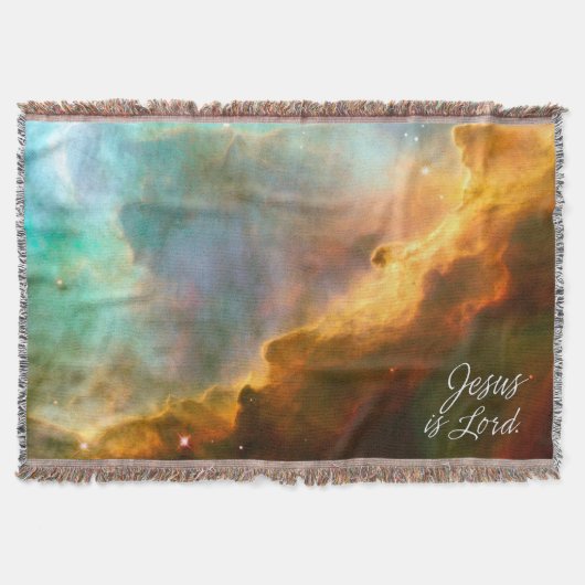 Jesus is Lord 9 Throw Blanket Deken (Voorkant)