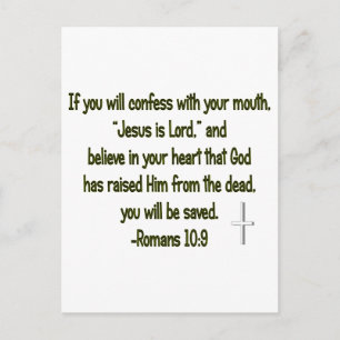 Jesus is Lord Briefkaart