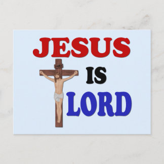 JESUS IS LORD BRIEFKAART