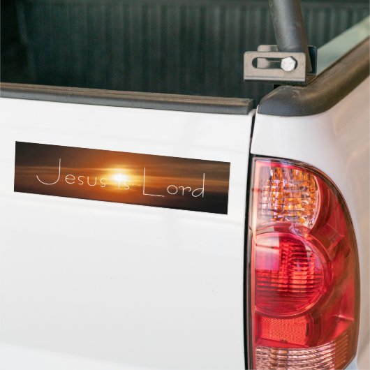Jesus is Lord Bumpersticker (Op Truck)