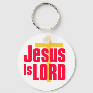 Jesus is Lord Christelijk design Sleutelhanger
