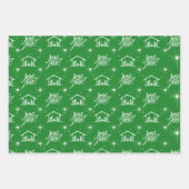 Jesus Is Lord Christmas Christelijke Retro jaren 7 Inpakpapier Vel (Voorkant 2)