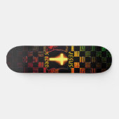 Jesus is Lord Cross skateboard (Horizontaal)