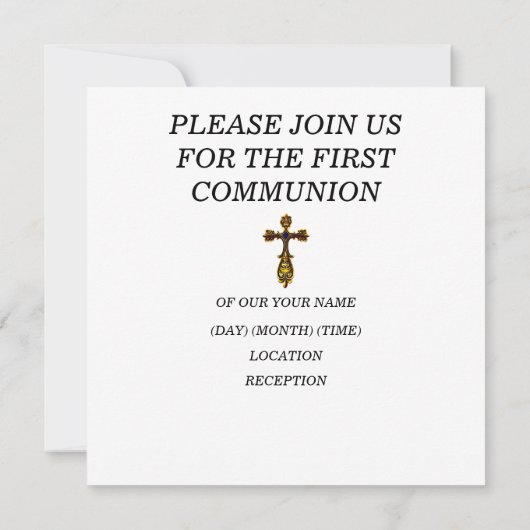 Jesus Is Lord Kaart (Achterkant)