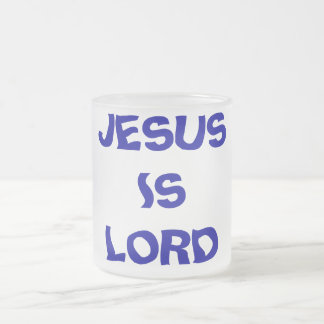 JESUS IS LORD MATGLAS KOFFIEMOK