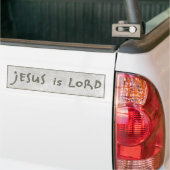 Jesus is Lord Modern Christelijk neutraal toon Bumpersticker (Op Truck)