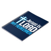 Jesus is Lord My Redeemer Christelijke Kruiskerk Notitieboek (Linkerzijde)