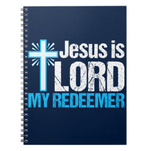 Jesus is Lord My Redeemer Christelijke Kruiskerk Notitieboek