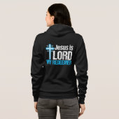 Jesus is Lord My Redeemer Hoodie (Achterkant volledig)