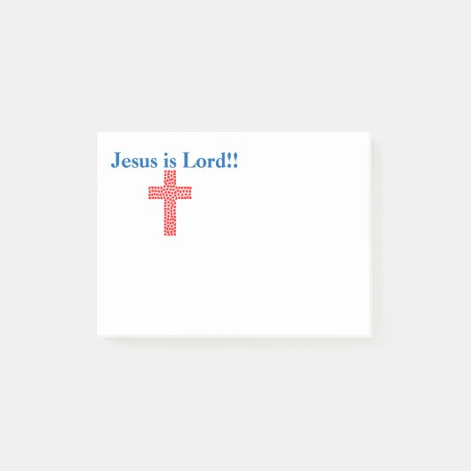 Jesus is Lord Notes (Voorkant)