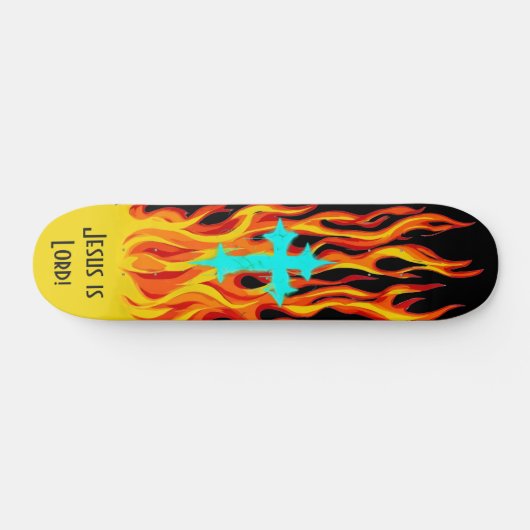Jesus is Lord Persoonlijk Skateboard (Horizontaal)