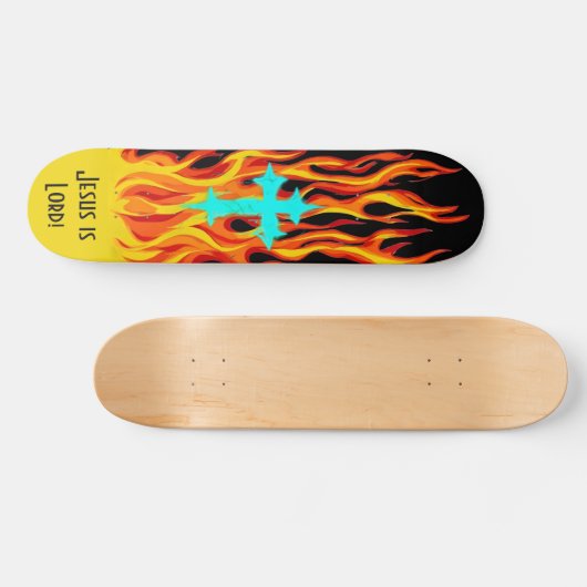 Jesus is Lord Persoonlijk Skateboard (Horizontaal)