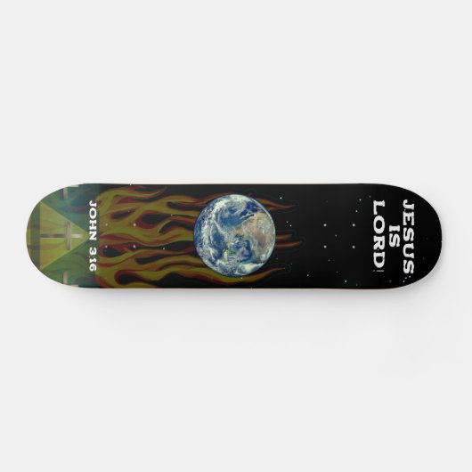 Jesus is Lord Persoonlijk Skateboard (Horizontaal)