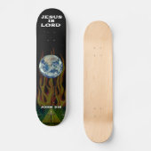 Jesus is Lord Persoonlijk Skateboard (Voorkant)