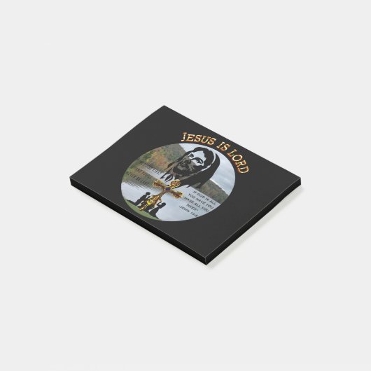 Jesus Is Lord Post-it® Notes (Schuin)