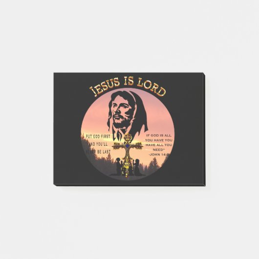 Jesus Is Lord Post-it® Notes (Voorkant)