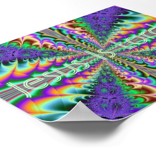 Jesus Is Lord Poster (Hoek)