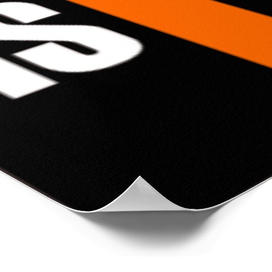 Jesus is Lord Poster (Hoek)