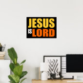 Jesus is Lord Poster (Thuiskantoor)