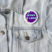 Jesus is Lord Ronde Button 5,7 Cm (In situ)