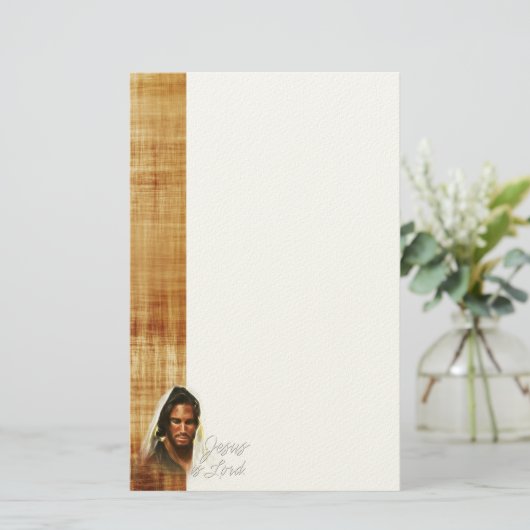 Jesus is Lord Stationery Briefpapier (Staand voorkant)