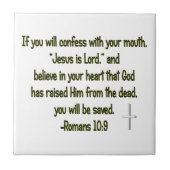 Jesus is Lord Tegeltje (Voorkant)