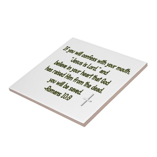 Jesus is Lord Tegeltje (Zijkant)