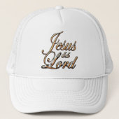 Jesus is Lord Trucker Pet (Voorkant)