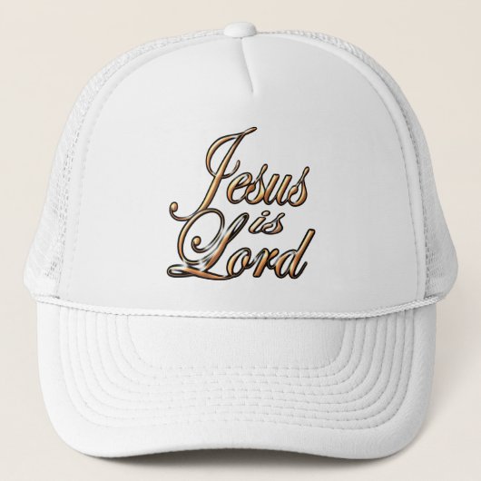 Jesus is Lord Trucker Pet (Voorkant)