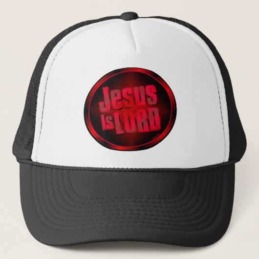Jesus is Lord Trucker Pet (Voorkant)