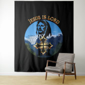 Jesus Is Lord Wandkleed (In situ)