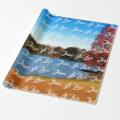 Jesus is Love Cadeaupapier (Uitgerold)