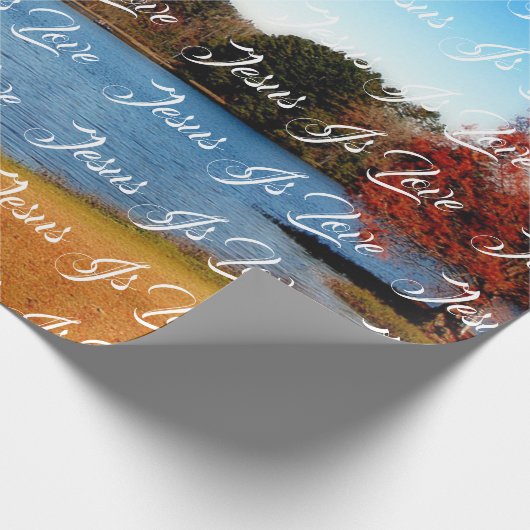 Jesus is Love Cadeaupapier (Hoek)