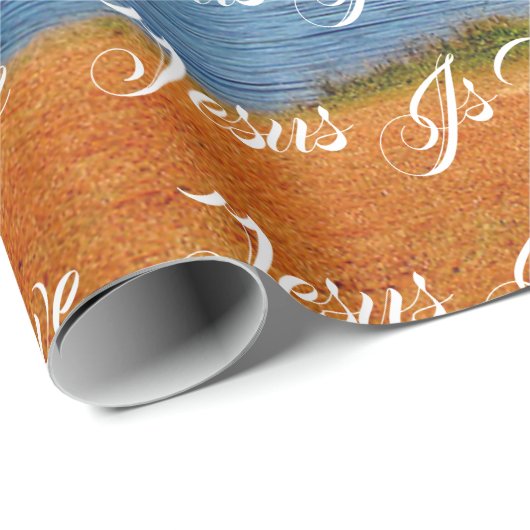 Jesus is Love Cadeaupapier (Rol Hoek)