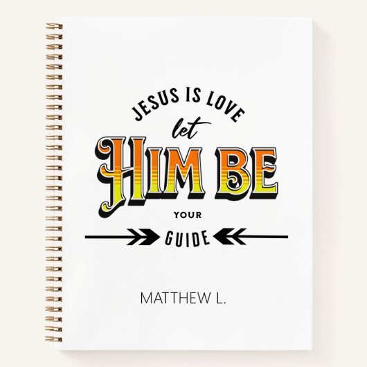 Jesus is Love Notitieboek (Voorkant)