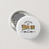 Jesus is Love Ronde Button 3,2 Cm (Voorkant /achterkant)