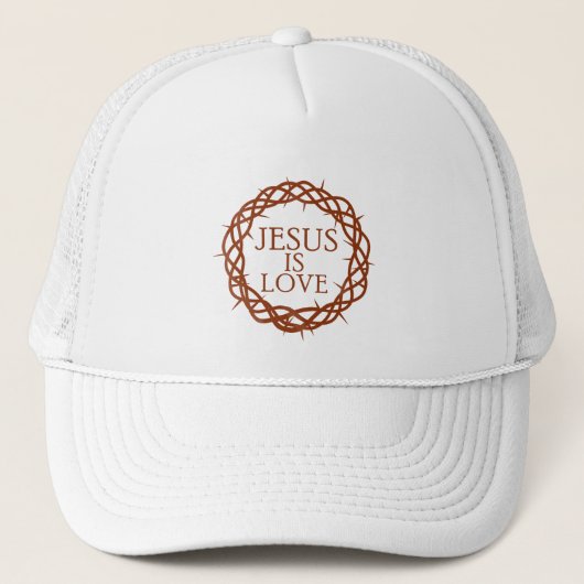 Jesus is Love Trucker Pet (Voorkant)