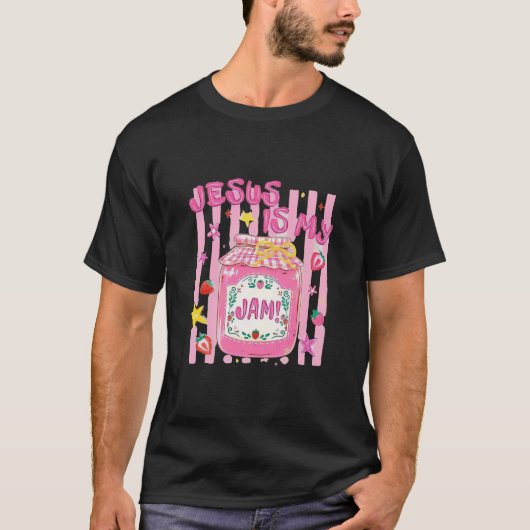 Jesus is Mijn Aardbeienjam T-shirt (Voorkant)