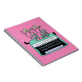 Jesus is mijn ALLES,  Typewriter in Mint Notitieboek (Rechterzijde)