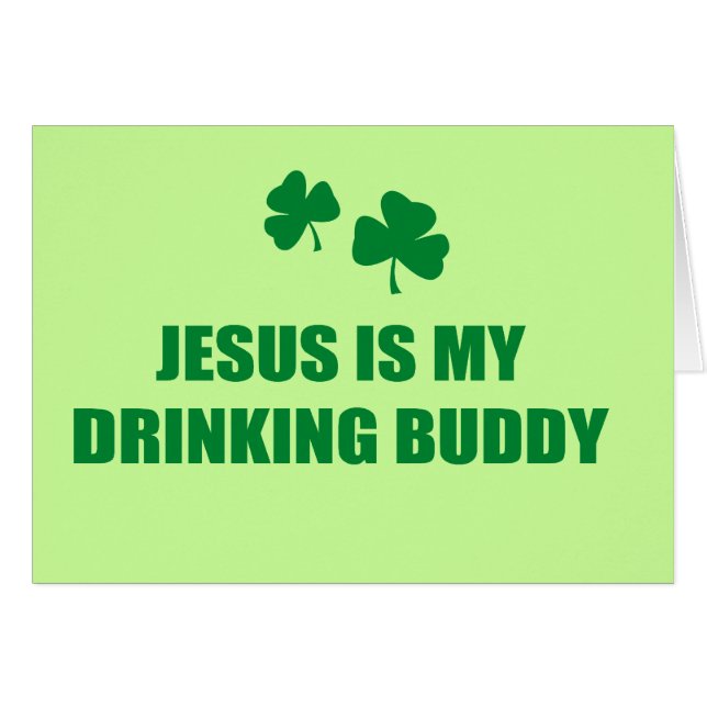 JESUS IS MIJN DRINK BUDDY (Voorkant Horizontaal)