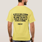 JESUS IS MIJN HERO T-SHIRT (Achterkant)
