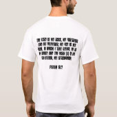 JESUS IS MIJN HERO T-SHIRT (Achterkant)