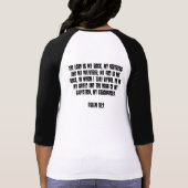 JESUS IS MIJN HERO T-SHIRT (Achterkant)