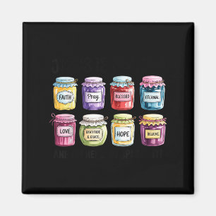 Jesus Is Mijn Jam En Ik Ben Hier Om Christelijke B Magneet