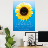 JESUS IS MIJN JOY - Christelijke Posters (Thuiskantoor)