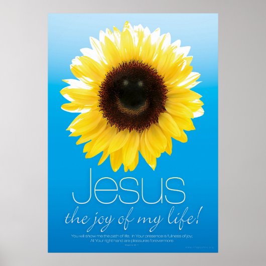 JESUS IS MIJN JOY - Christelijke Posters (Voorkant)