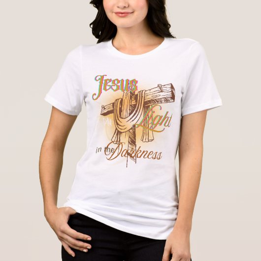 Jesus Is Mijn Licht – Halloween T-shirt (Voorkant)